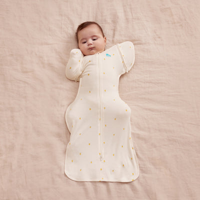 Swaddle Up™ Transition Bag Bamboo 1.0 TOG - Lemons
