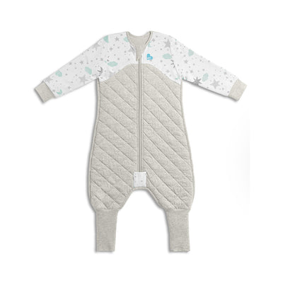 Sleep Suit Warm 2.5 TOG - White Stars (6-12mths)