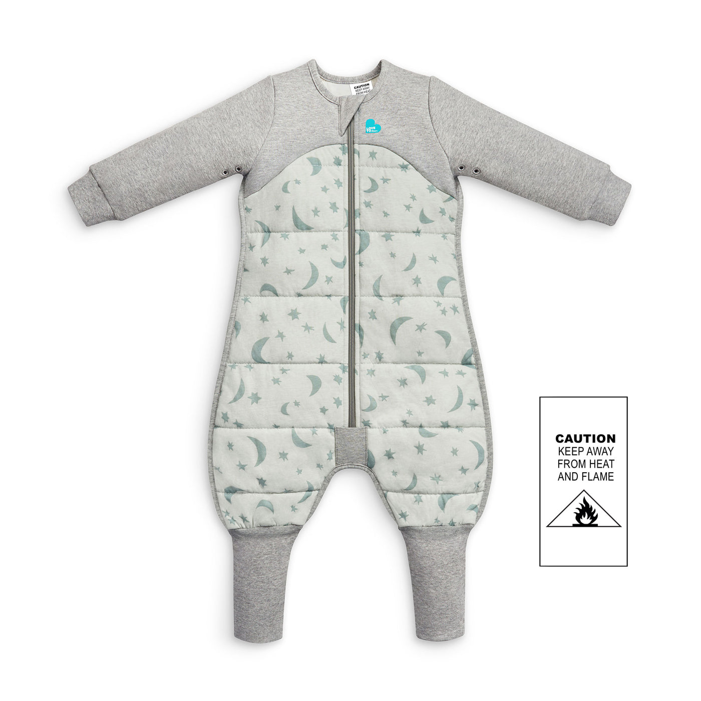 Sleep Suit Cool 2.5 TOG - Moonlight Olive - Love to Dream™ NZ 