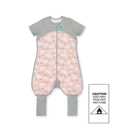 Sleep Suit Organic 1.0 TOG - Dove Pink - Love to Dream™ NZ 