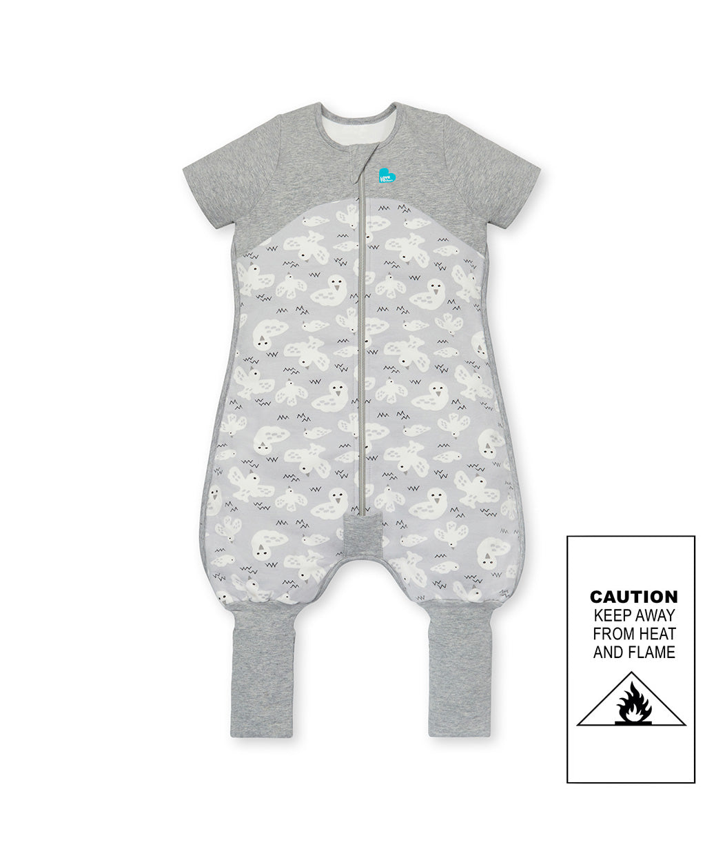 Sleep Suit Organic 1.0 TOG - Dove Grey - Love to Dream™ NZ 