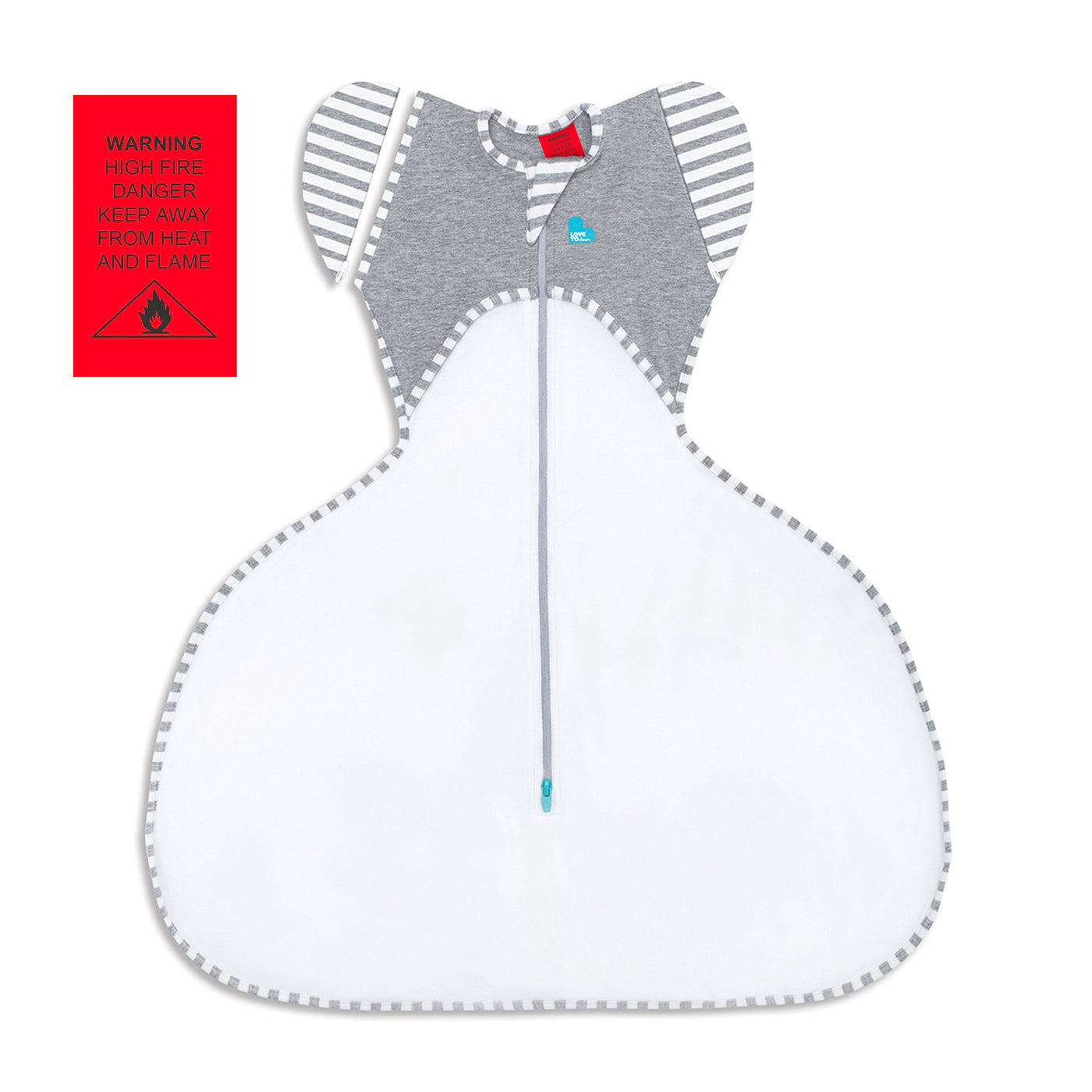 Swaddle Up™ Hip Harness Transition Bag 1.0 TOG - White - Love to Dream™ NZ 