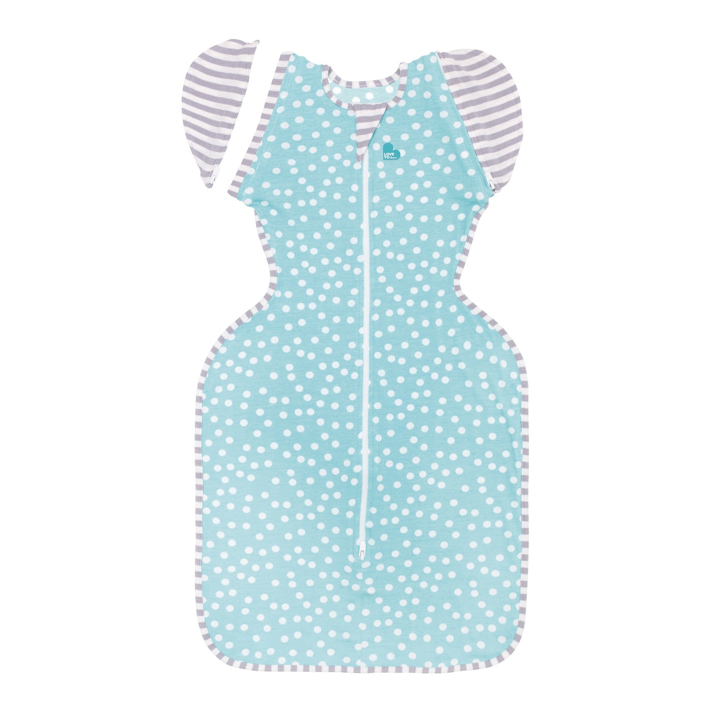 Swaddle Up™ Transition Bag Lite 0.2 TOG - Aqua (MED)