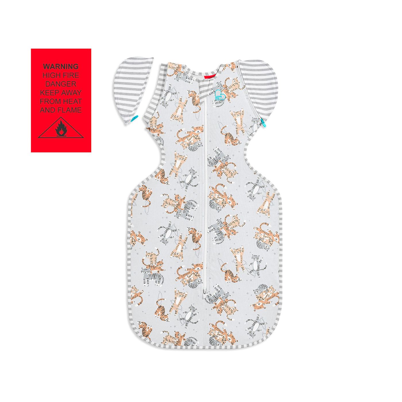 Swaddle Up™ Transition Bag Designer 1.0 TOG - Tiger - Love to Dream™ NZ 