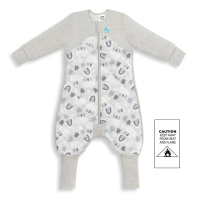 Sleep Suit Organic Cool 2.5 TOG - Rainbow Grey - Love to Dream™ NZ 