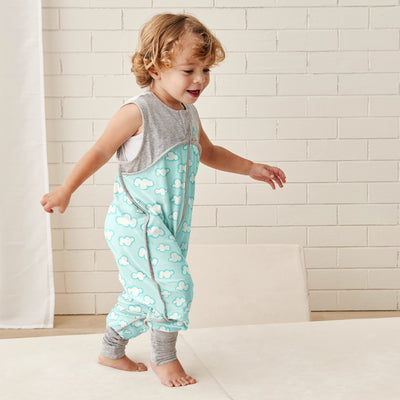 Sleep Suit Organic Warm 0.2 TOG - Clouds - Love to Dream™ NZ 