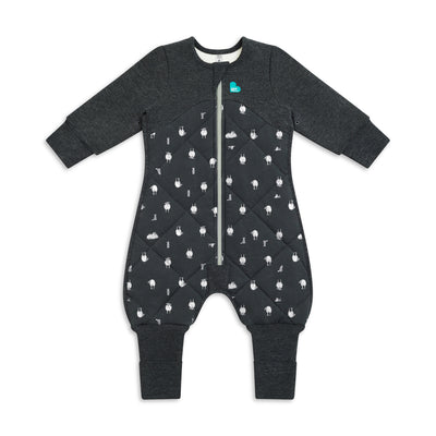 Sleep Suit Organic Cool 2.5 TOG - Lambs Best Friend Charcoal - Love to Dream™ NZ 
