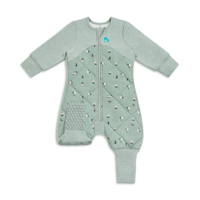 Sleep Suit Organic Cool 2.5 TOG - Lambs Best Friend Olive - Love to Dream™ NZ 