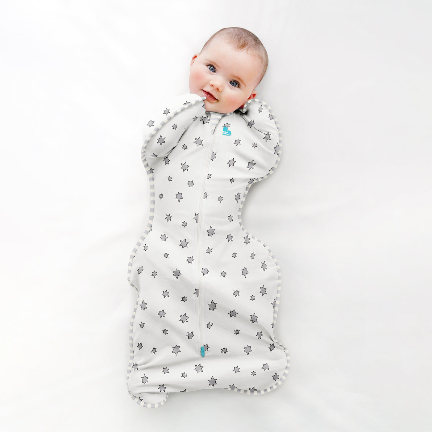 Swaddle Up™ Bamboo Lite 0.2 TOG - Super Star (Sample - SML)