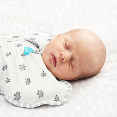Swaddle Up™ Bamboo Lite 0.2 TOG - Super Star (Sample - SML)