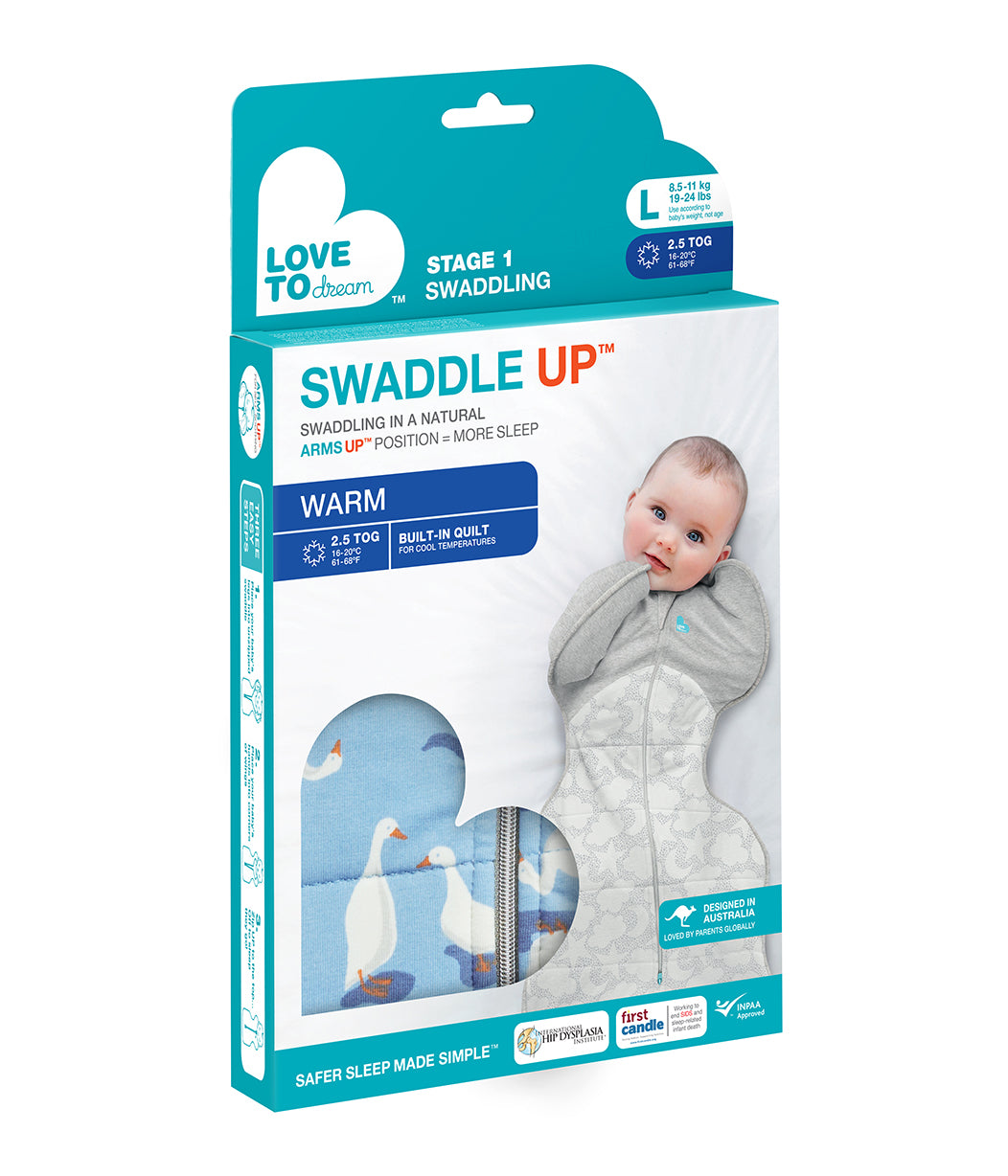 Winter Swaddle Up™ Blue Pack - 1.0TOG & 2.5 TOG - Love to Dream™ NZ 