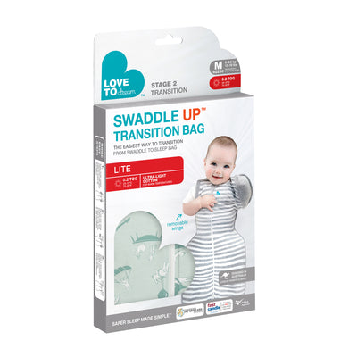 Swaddle Up™ Transition Bag Warm 0.2 TOG - Daredevil Bunny - Love to Dream™ NZ 