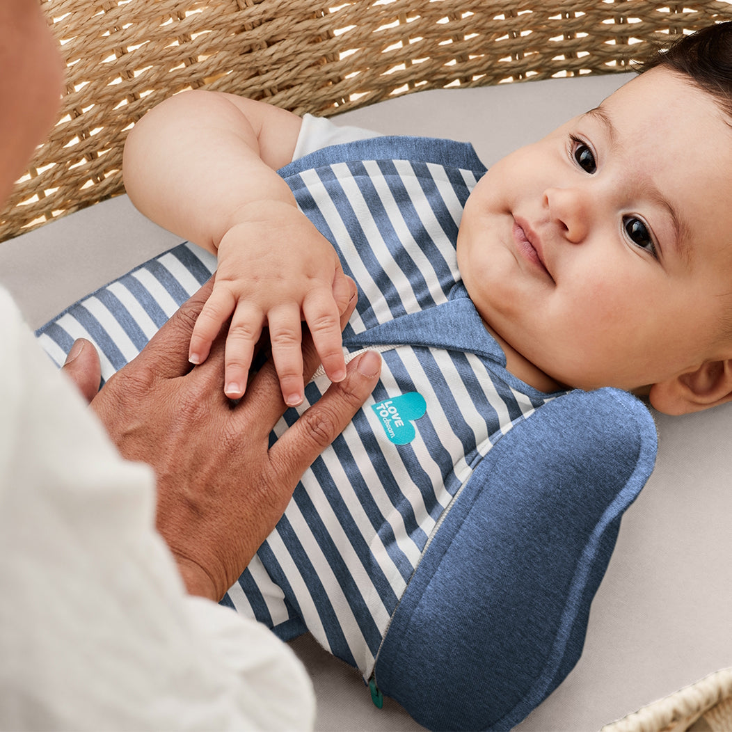 Swaddle Up™ Transition Bag 1.0 TOG - Denim Stripe
