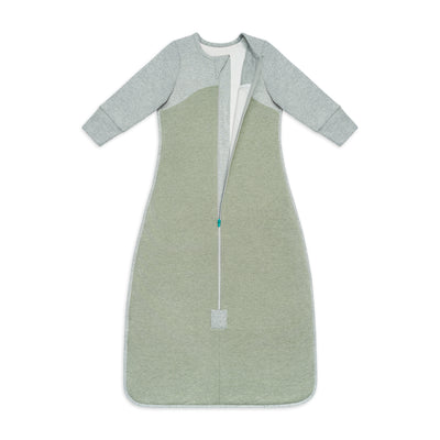 Sleep Bag Organic Long Sleeves 1.0 TOG - Olive - Love to Dream™ NZ 