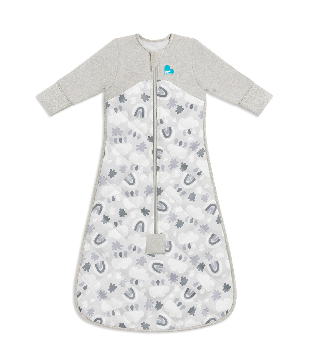 Sleep Bag Organic Warm TOG Rainbow Grey Love to Dream™ NZ