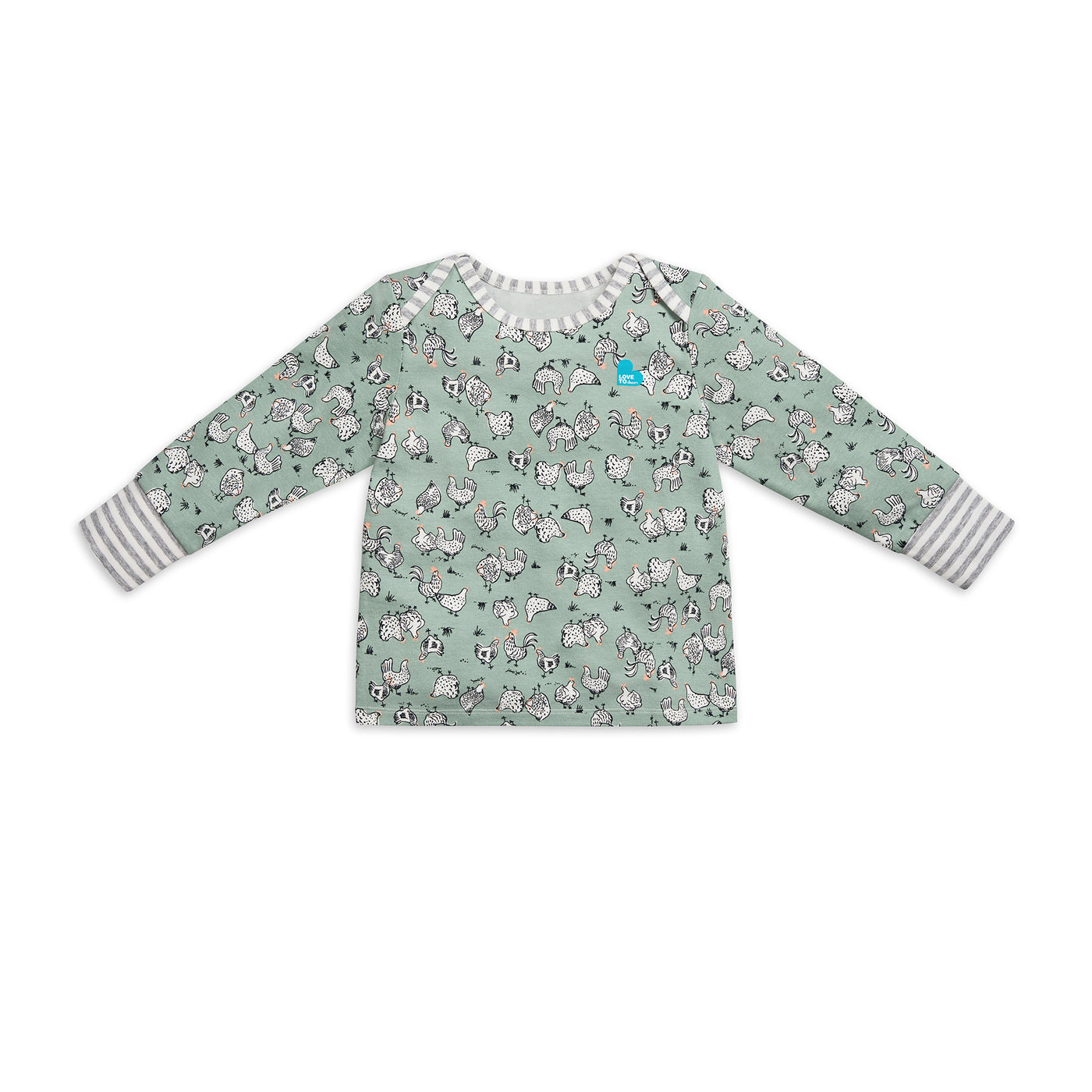 Kids Long Sleeve Pyjama Set - Olive - Love to Dream™ NZ 