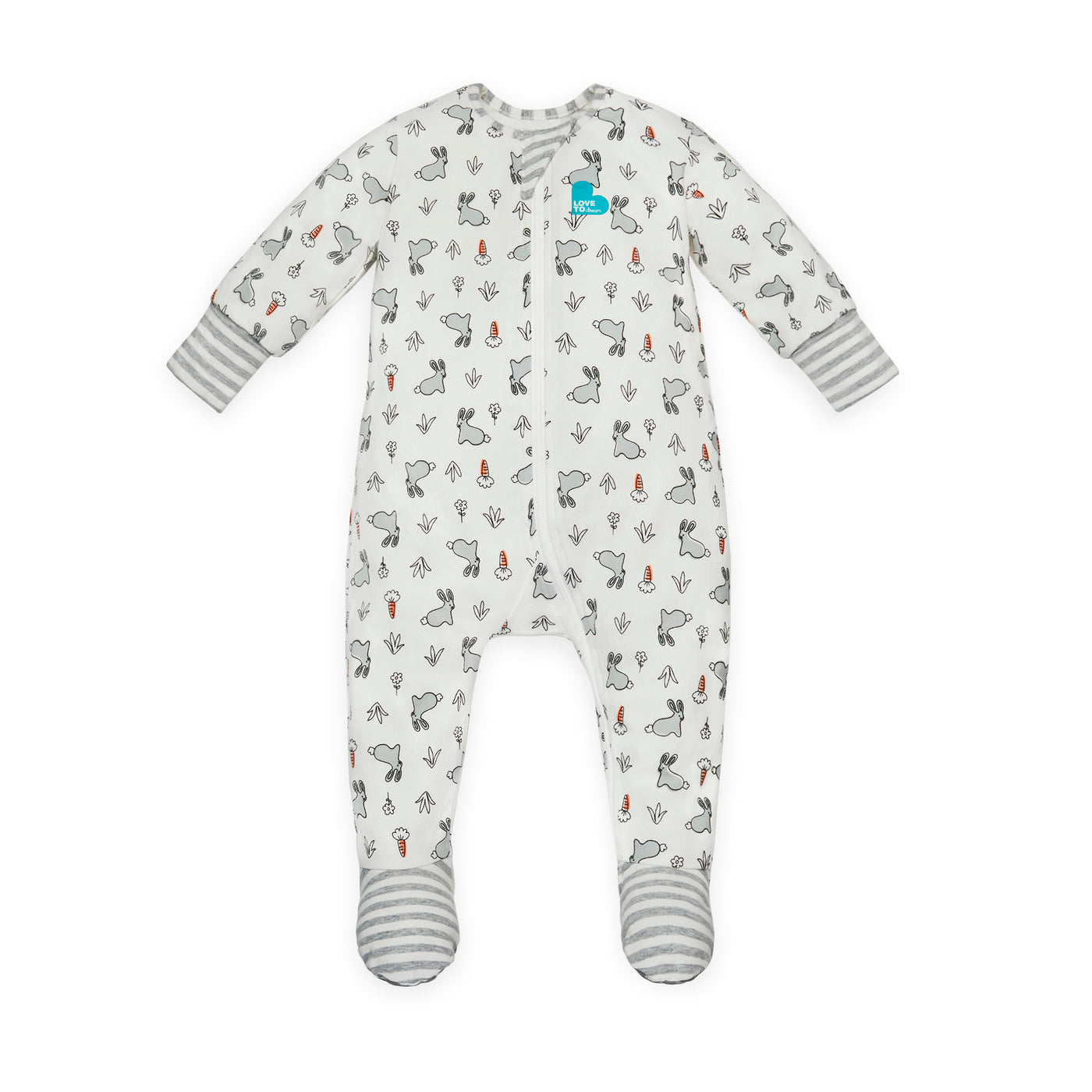 The Love To Dream™ Romper has been designed for all day comfort through sleep & play. With enclosed feet and convertible sleeves, this onesie style romper is perfect on its own, or for layering under Love To Dream™ sleepwear. Online exclusive range.