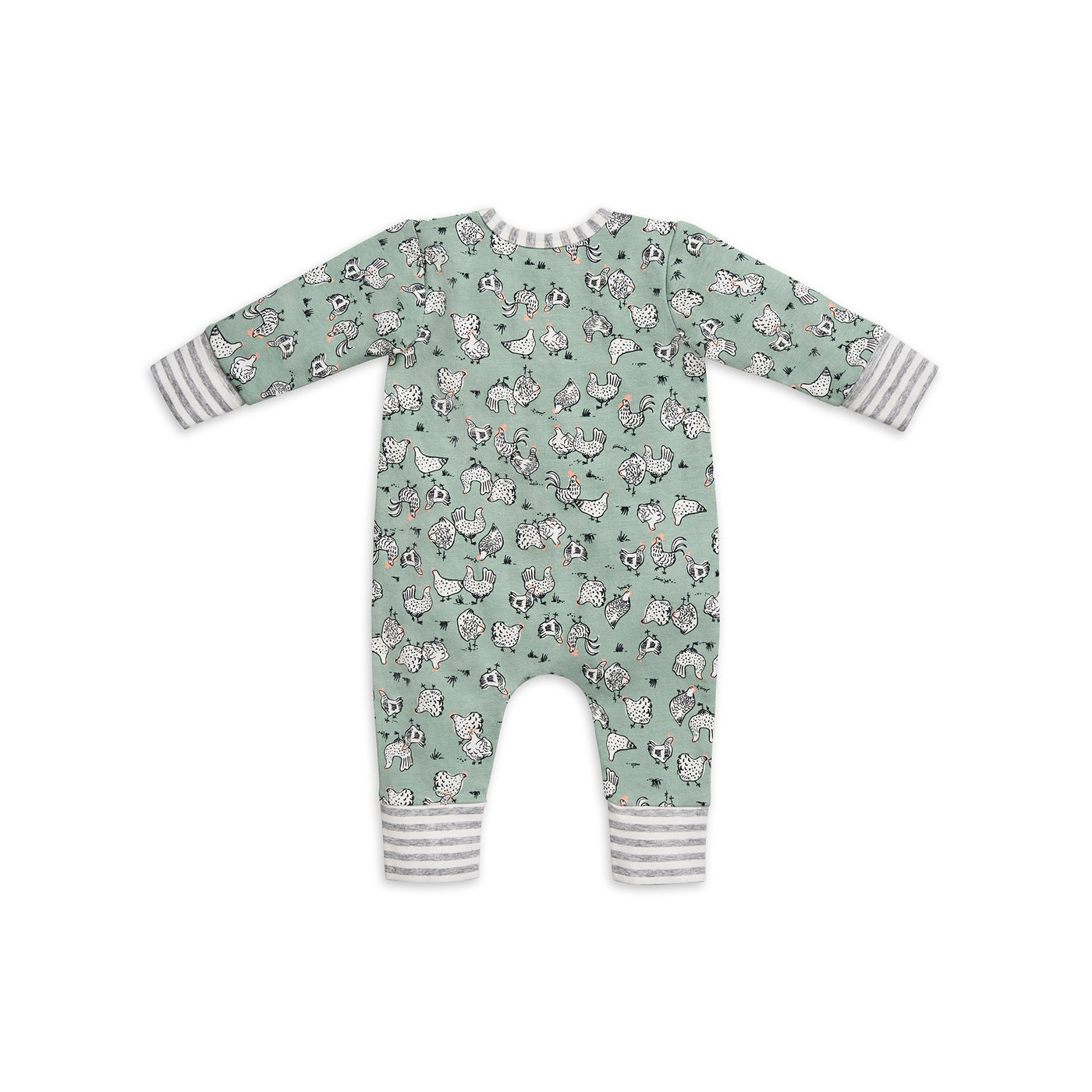 Long Sleeve Footless Romper - Olive - Love to Dream™ NZ 