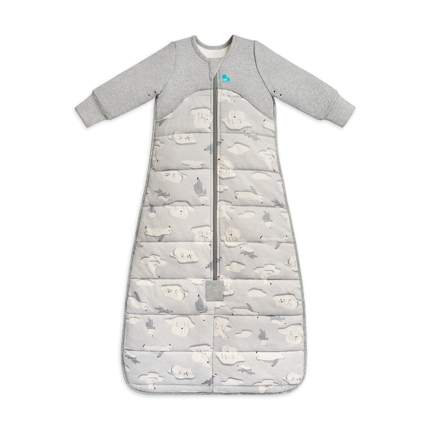 Sleep Bag Extra Warm 3.5 TOG - South Pole Grey - Love to Dream™ NZ 