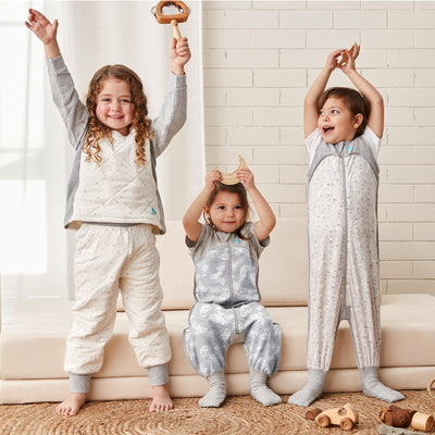 Sleep Suit 1.0 TOG Organic - Dove Grey - Love to Dream™ NZ 