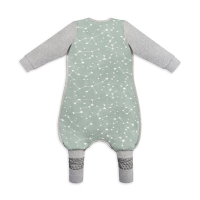 Sleep Suit Long Sleeve 1.0 TOG Organic - Olive Stellar - Love to Dream™ NZ 