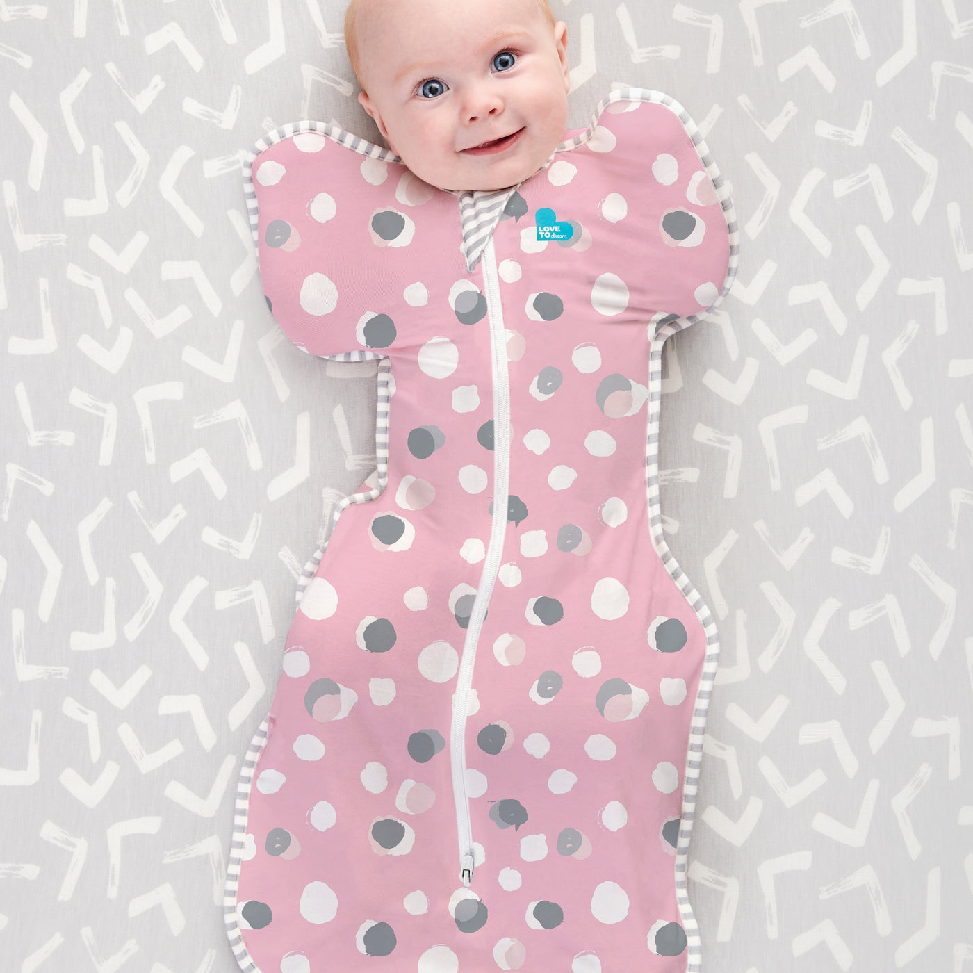 Swaddle Up™ Lite 0.2 TOG - Polka Pink - Love to Dream™ NZ 
