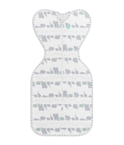 Swaddle Up™ Designer Lite 0.2 TOG - Elephant Trail - Love to Dream™ NZ 