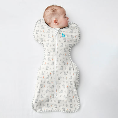 The Swaddle Up™ by Love to Dream is the only zip-up swaddle with patented “wings” that allows your baby to sleep in a natural Arms Up™ position for true Self-Soothing™. 