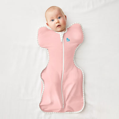 The Swaddle Up™ by Love to Dream is the only zip-up swaddle with patented “wings” that allows your baby to sleep in a natural Arms Up™ position for true Self-Soothing™. 