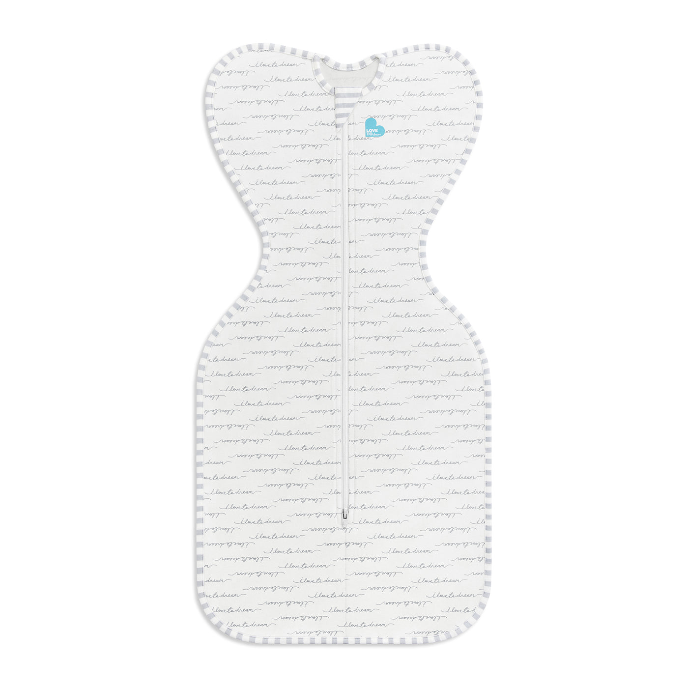 The Swaddle Up™ by Love to Dream is the only zip-up swaddle with patented “wings” that allows your baby to sleep in a natural Arms Up™ position for true Self-Soothing™. 