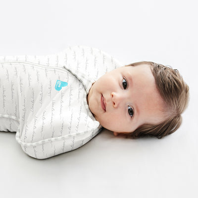 The Swaddle Up™ by Love to Dream is the only zip-up swaddle with patented “wings” that allows your baby to sleep in a natural Arms Up™ position for true Self-Soothing™. 