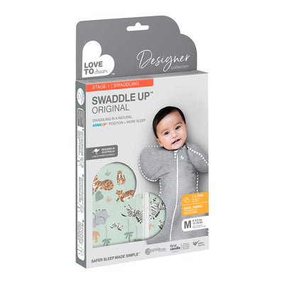 Swaddle Up™ Designer 1.0 TOG - Safari - Love to Dream™ NZ 