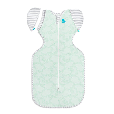 Swaddle Up™ Transition Bag Organic 1.0 TOG - Mint Celestial - Love to Dream™ NZ 