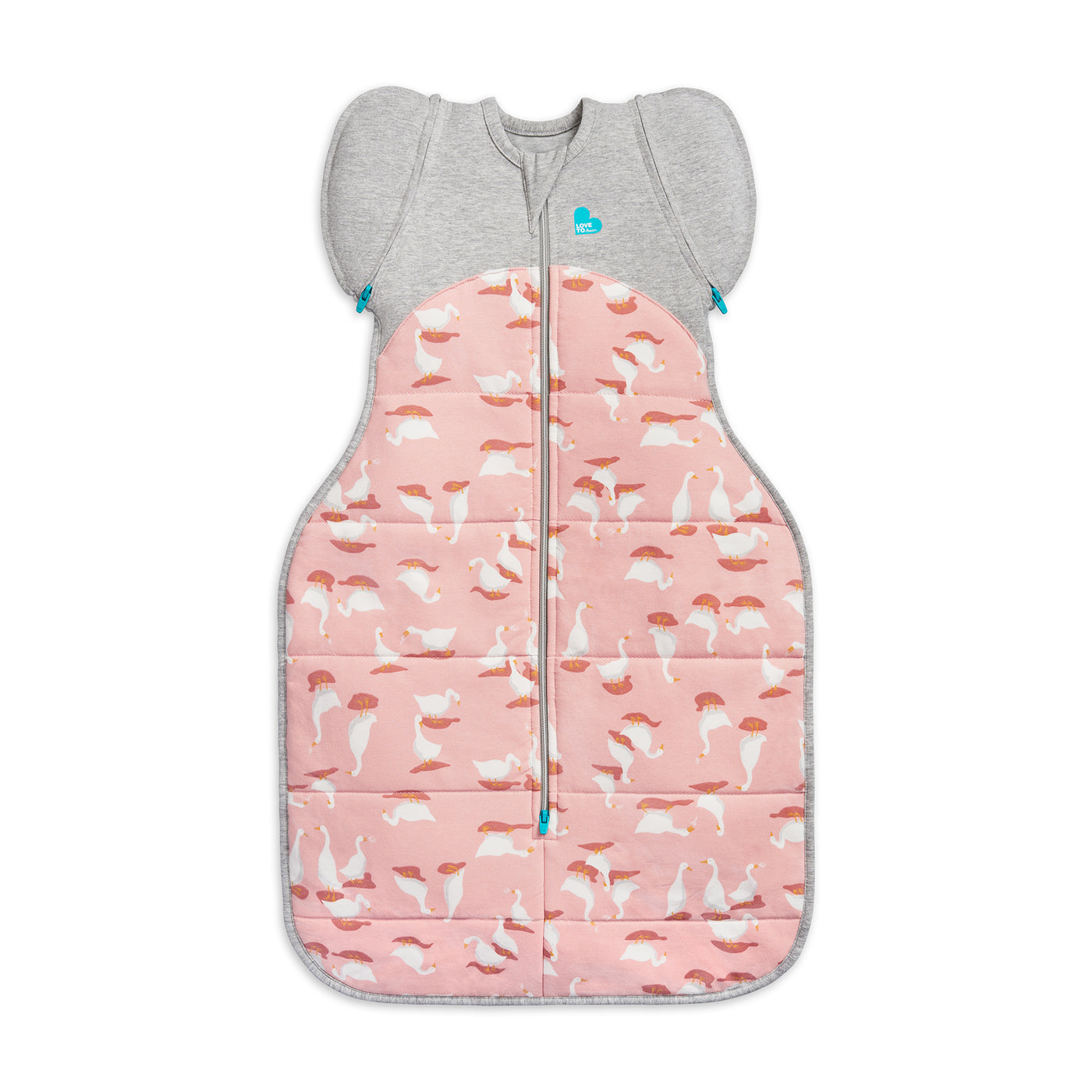 Swaddle Up™ Transition Bag Warm 2.5 TOG - Silly Goose Pink - Love to Dream™ NZ 