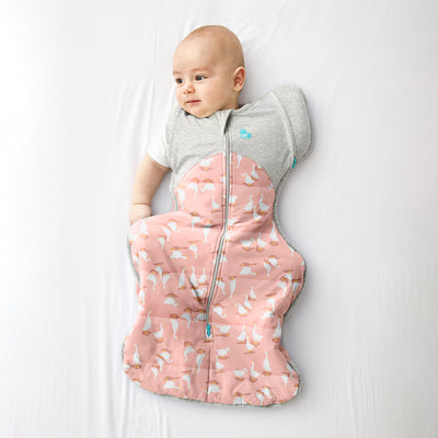 Swaddle Up™ Transition Bag Warm 2.5 TOG - Silly Goose Pink - Love to Dream™ NZ 