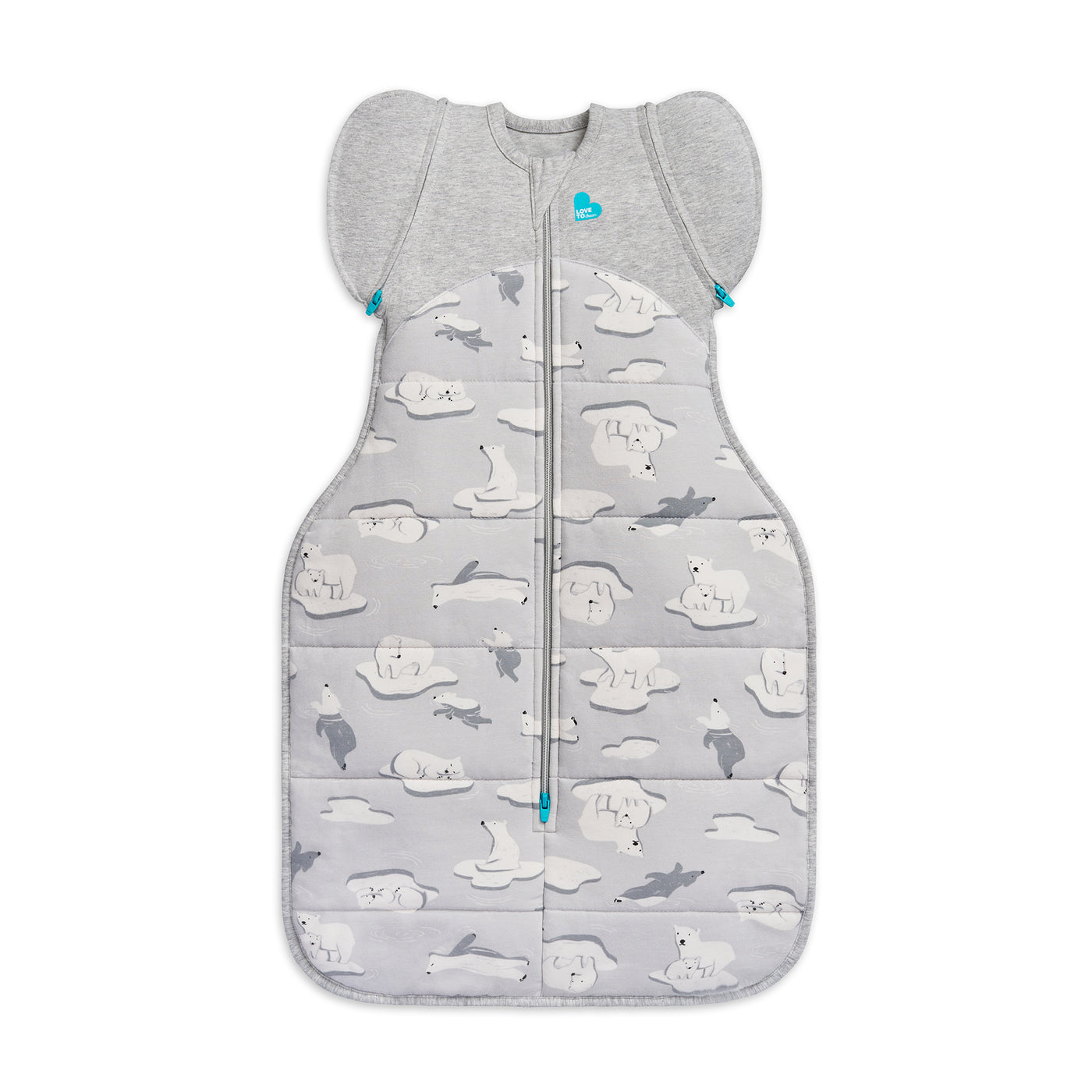 Swaddle Up™ Transition Bag Extra Warm 3.5 TOG - South Pole Grey - Love to Dream™ NZ 